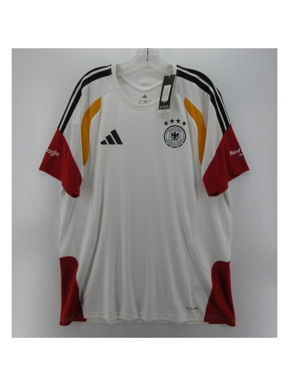 Germany Soccer Jersey XL Adidas DFB Training 2026 Hard Rock NWT *